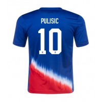 Maglia Calcio Stati Uniti Christian Pulisic #10 Seconda Divisa Copa America 2024 Manica Corta